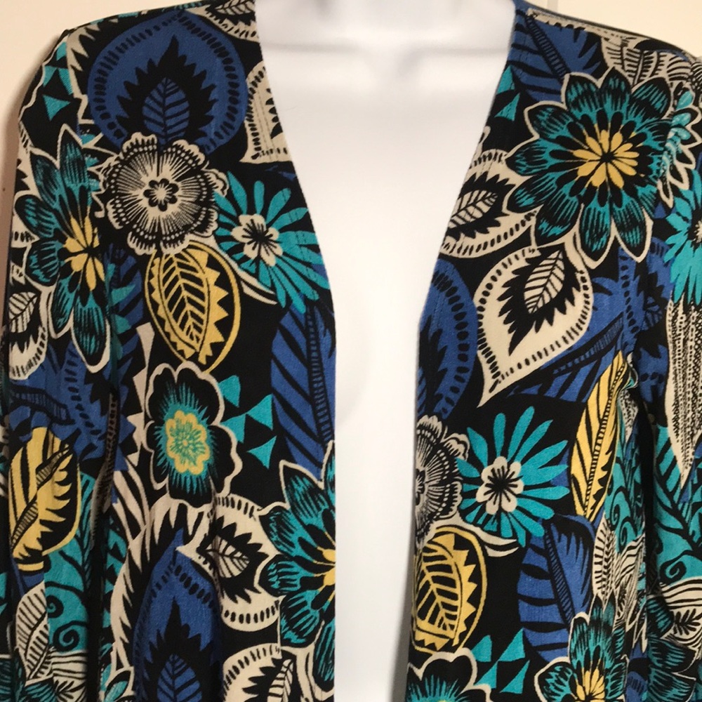 Open quarter sleeves cardigan